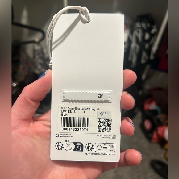 Lululemon Wundermost Nulu Square-Neck Sleeveless Bodysuit - Picture 8 of 9